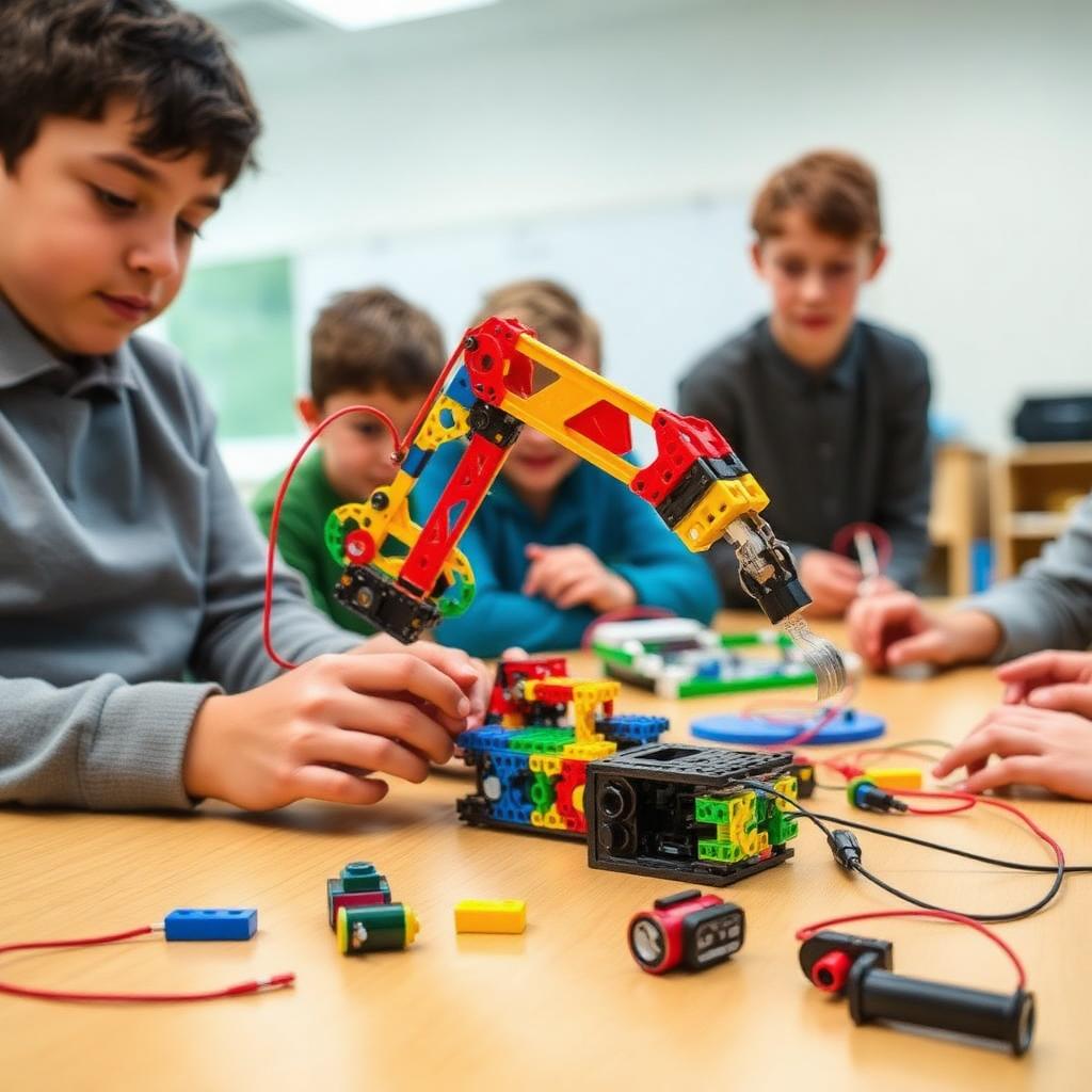 Pick-and-place robotic arm